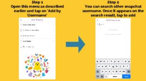 How to add friends in snapchat 2