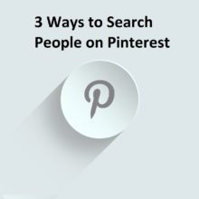3 ways to search people on pinterest