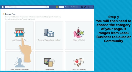 create facebook page 2 
