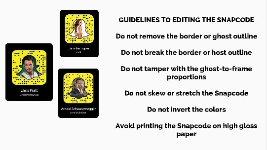 guidelines for snapcode