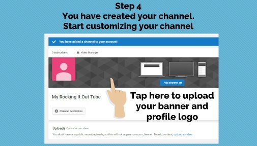 Customize Youtube Channel