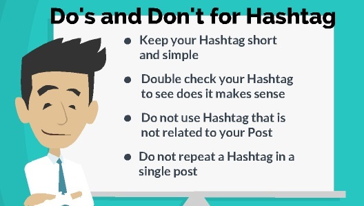 Dos and Dont for Hashtag
