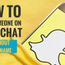 how to find someone on snapchat without username 1