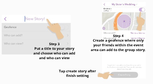 how to use group story 6