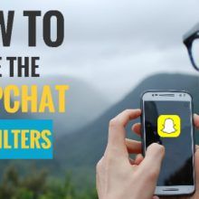 how to use snapchat geofilters