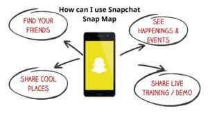 How can i use snapchat snap map 2