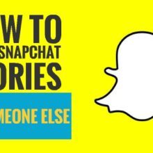 How to send snapchat stories to someone else (cover)