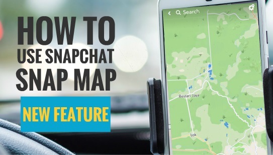 How to use Snapchat Snap Map 1