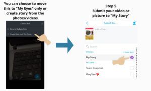 how to save to snapchat from camera roll 5