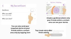 send snapchat stories to selected people 4