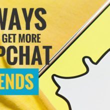 13 Ways How to Get More Snapchat Friends 1