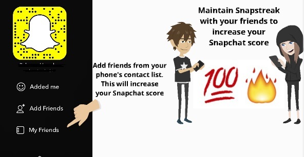 Add Snapchat friends 2