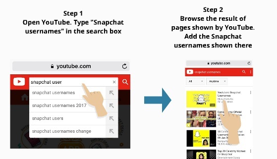 find snapchat usernames in youtube 4