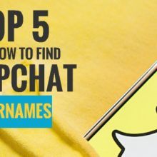 how to find snapchat usernames 1