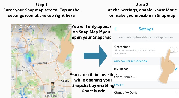 snapchat ghost mode 3