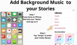 add music to video instagram story