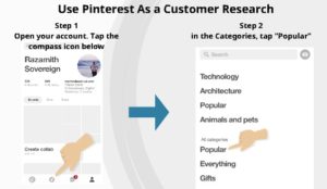 use pinterest as a customer research 1