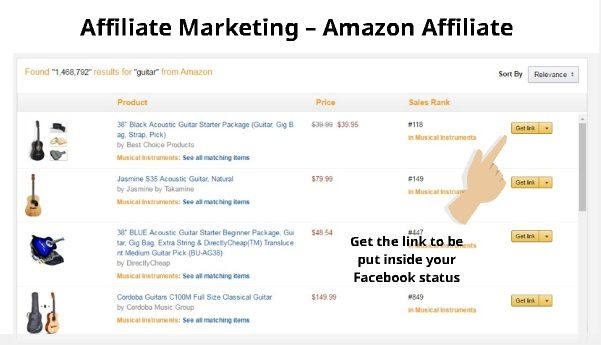 Facebook affiliate marketing