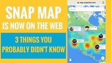 Snap Map is on the Web