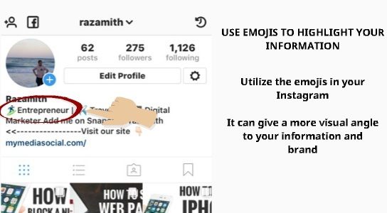 Tips how to write good instagram bio 3