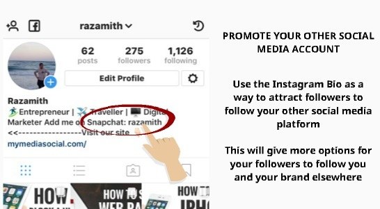 tips how to wire good instagram bio 4