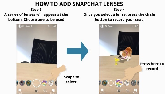 How to Add Snapchat Lenses 2