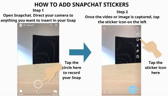 How to Add Snapchat Stickers 1