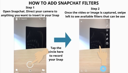 How to add Snapchat Filters 1