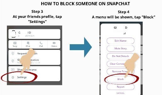 How to Block Someone on Snapchat 3