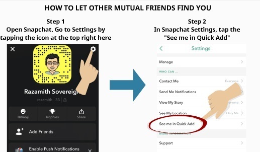 How to Find Mutual Friends on Snapchat 4