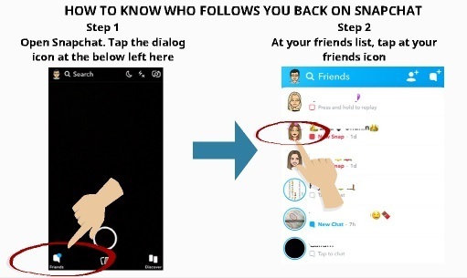 How to Know Who Follows You Back on Snapchat 2