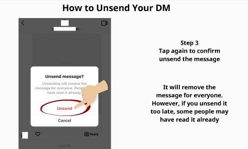 How to unsend your DM 2