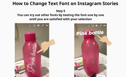 How to Change Text Font on Instagram Stories 4