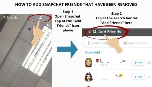 How to Add Snapchat Friends You Accidentally Removed – My Media Social