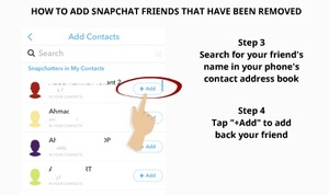 How to Add Snapchat Friends You Accidentally Removed – My Media Social