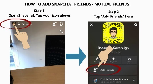 How to add Snapchat friends