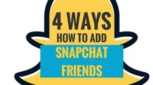 Four Ways How to Add Snapchat Friends