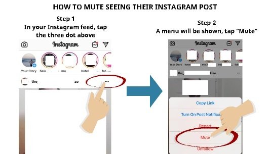 How to mute Instagram post