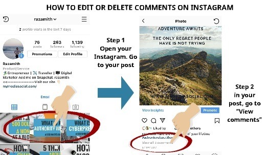 How to edit and delete comments on Instagram