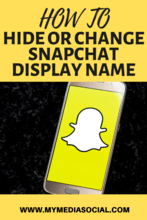 Hide or Change Snapchat Display Name
