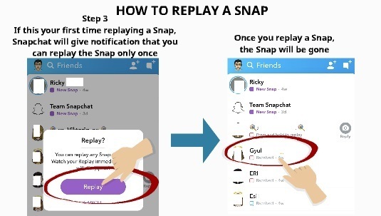 How to Replay a Snap 4