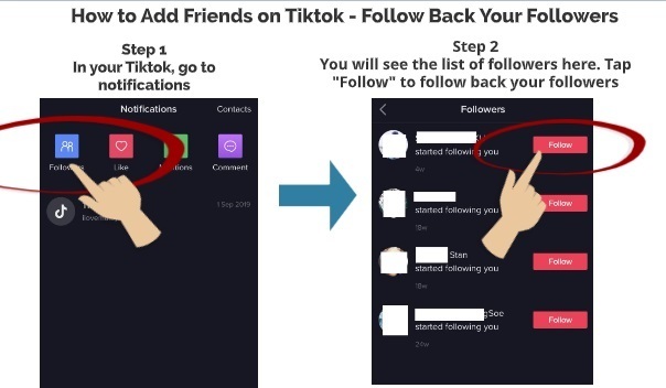 Tiktok follow back followers