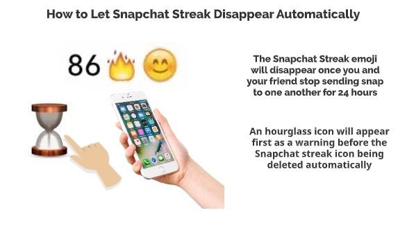 How to let Snapchat Streak disappear automatically