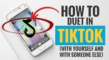 How to Duet in TikTok with Yourself or Someone Else