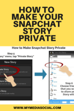 How to Make Snapchat Story Private