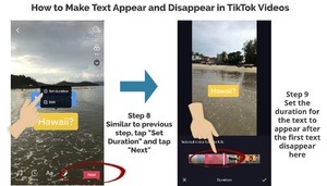 How to Make Text Appear and Disappear in TikTok Videos – My Media Social