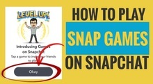 How to Play Snap Games on Snapchat