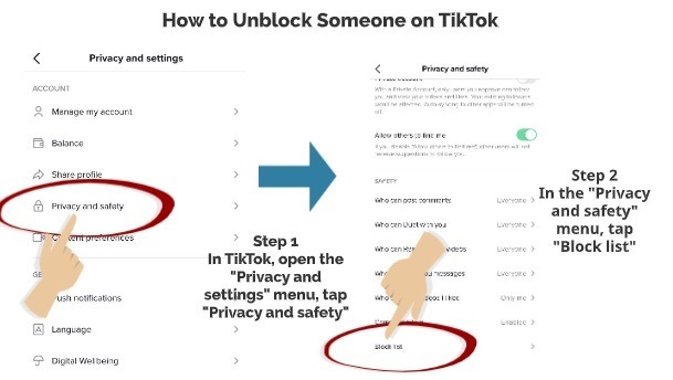 How to Unblock Someone on TikTok 1
