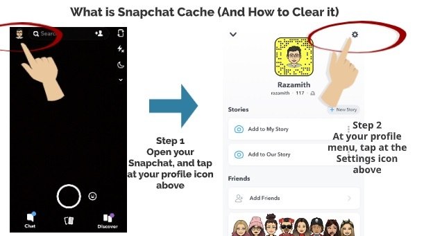 What is Snapchat Cache? (And How To Clear It) – My Media Social