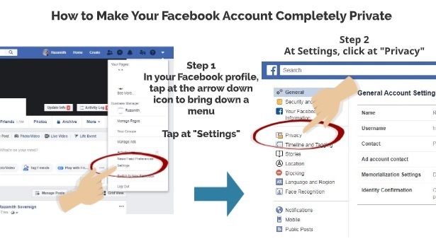 How To Make Your Facebook Account Completely Private My Media Social